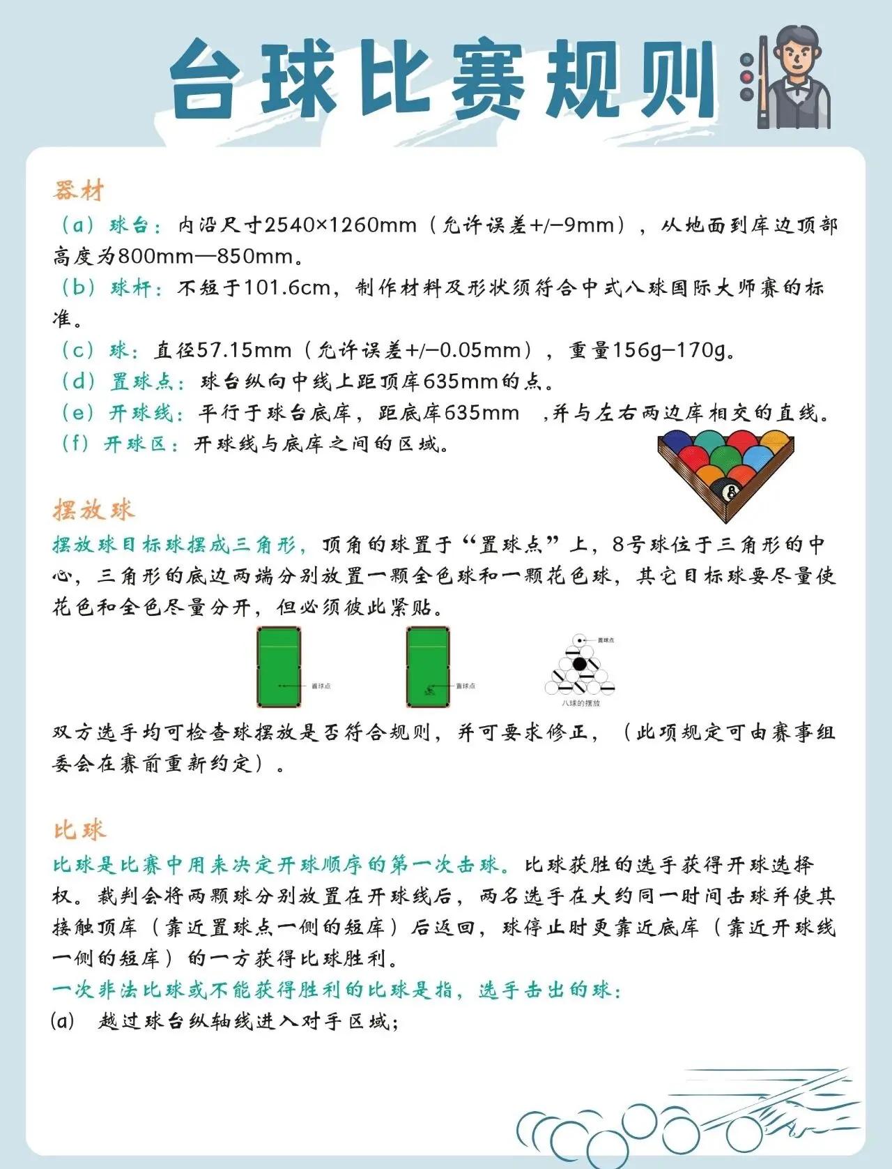 乐鱼体育网页-关于图解：台球比赛常用术语与规则详解的信息